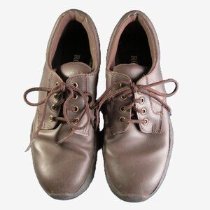 Rocky Men's Low Cut Brown Oxford 6138 Work Shoes Size 7½